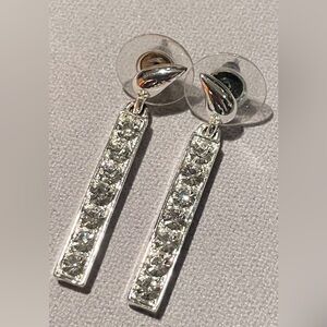 Elegant Silver Drop Earrings